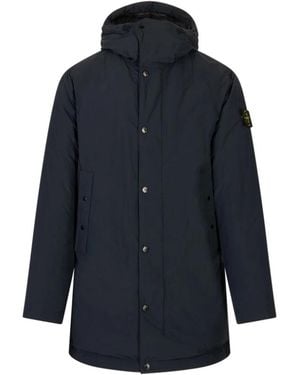 Stone Island Parkas - Blau