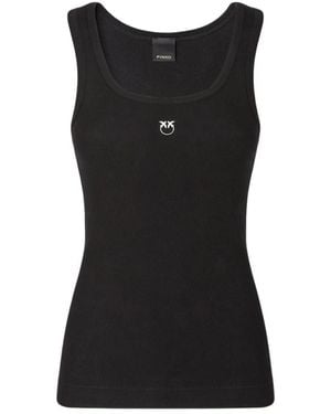 Pinko Sleeveless Tops - Negro