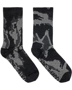 Camper Crew Wool Socks - Schwarz