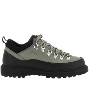 Diemme Schoenen ,Groen ,Leer Roccia Basso Sport - Zwart