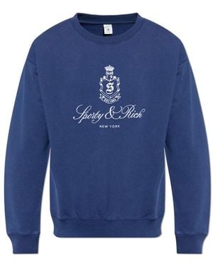 Sporty & Rich Sweatshirts - Blu