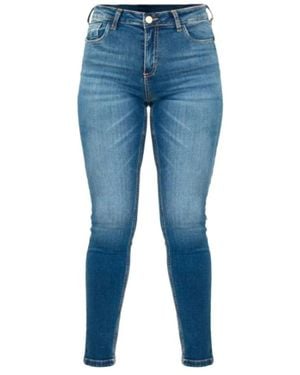 Kocca Jeans ,Blauw ,Denim High-Waisted Skinny Jeans