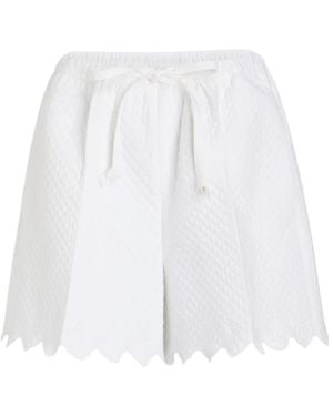 Patou Short Shorts - Blanco
