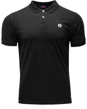 J.O.T.T Tops ,Zwart ,Katoen Marbella Polo Shirt