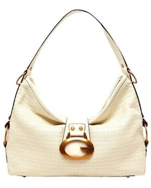 Guess Tassen ,Wit ,Camden Schoudertas - Naturel