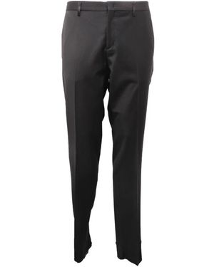 Patrizia Pepe Slim-Fit Trousers - Black