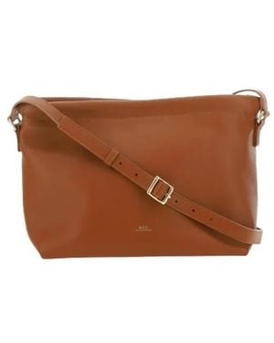 A.P.C. Cross Body Bags - Brown