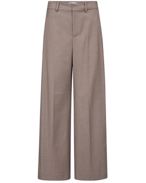 co'couture Wide Trousers - Brown