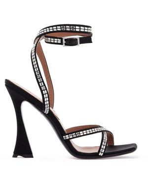 D'Accori High Heel Sandals - Zwart