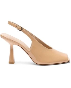 Stuart Weitzman High Heel Sandals - Natural