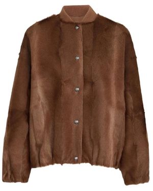 Brunello Cucinelli Bomberjack - Bruin
