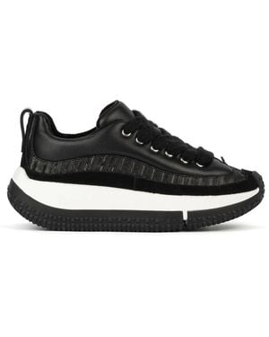 4Ccccees Schoenen ,Zwart ,Leer Kapok Soon Sneaker