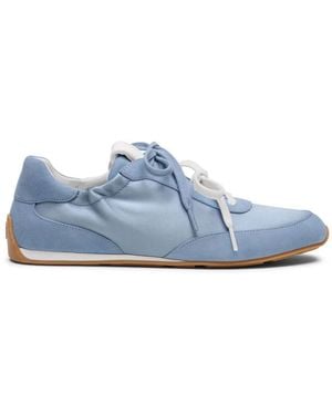 Stuart Weitzman Bond Ruche Sneaker - Blauw