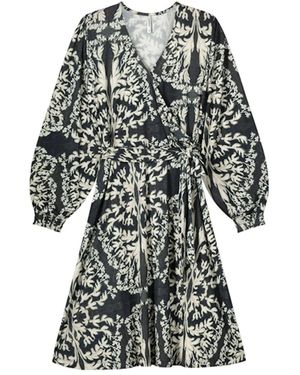 Summum Kleedjes ,Zwart ,Polyester Korte Jurk