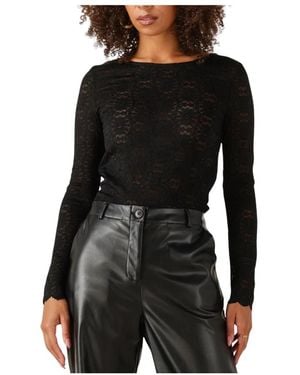 Ydence Tops &Amp; T-Shirts Top Loiza - Zwart