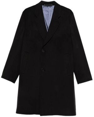 Paul Smith Single-Breasted Coats - Nero