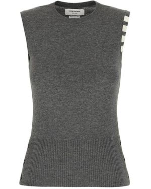 Thom Browne Cashmere Knitwear - Grey