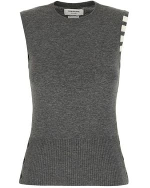Thom Browne Cashmere Knitwear - Grey
