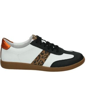 Josef Seibel Sportliche Damenschuhe Weißes Muster - Braun