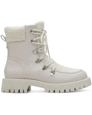 Tamaris Lace-Up Boots - Grey