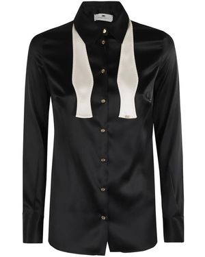 Elisabetta Franchi Shirts - Negro