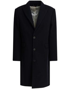 Golden Goose Blaue Wollmantel Aw25 - Schwarz