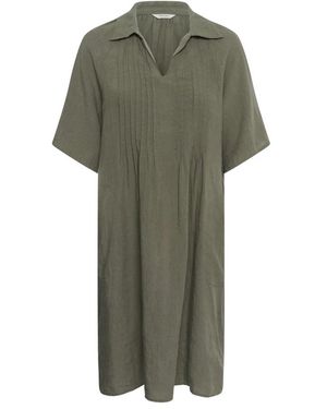 Part Two Shirt Dresses - Green