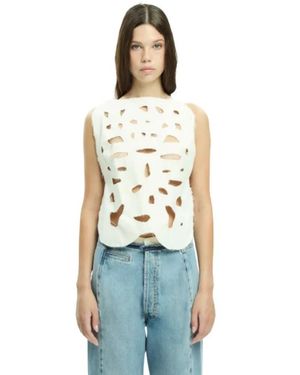 Malloni Tops ,Mlo Top - Wit