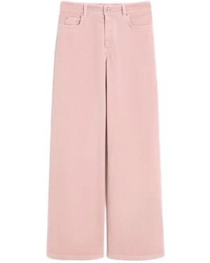 Weekend by Maxmara Wide Jeans - Pink
