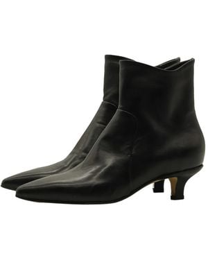 Pomme D'or Heeled Boots - Black