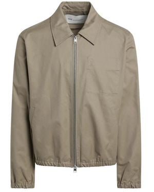 Ami Paris De Coeur Zip-Up Jacket - Green