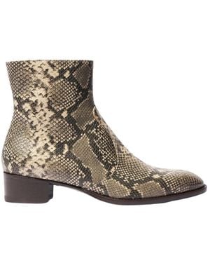 SCAROSSO Warren Chelsea Boots - Brown