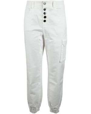 Another Label Slim-Fit Trousers - Grigio