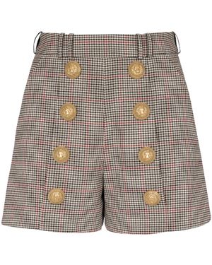 Balmain Short Shorts - Grey