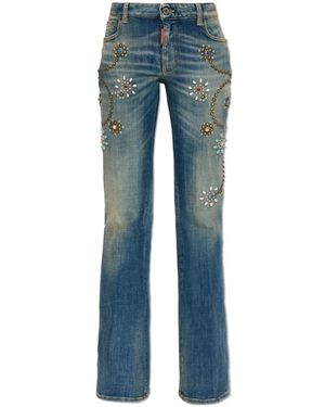 DSquared² Boot-Cut Jeans - Bleu