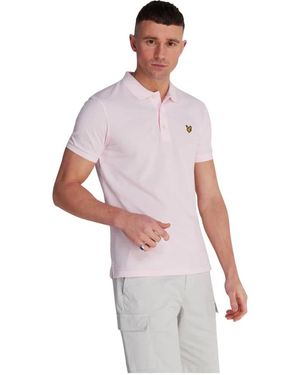 Lyle & Scott Polo Shirts - Pink