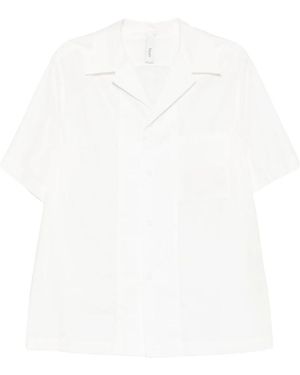 Hevò Short Sleeve Shirts - White