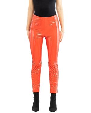 Patrizia Pepe Slim-Fit Trousers - Rojo