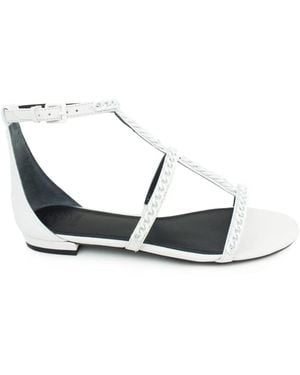 Guess Flat Sandals - White