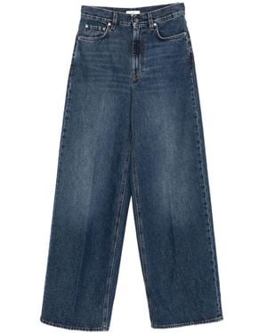 TOTEME Wide Leg Denim - Blauw