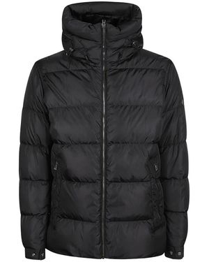 Herno Jassen ,Zwart ,Leer Pi 001390U 12918 Down Jacket