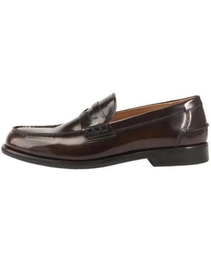 Vagabond Shoemakers Schoenen ,Bruin ,Leer Rode Penny Loafer