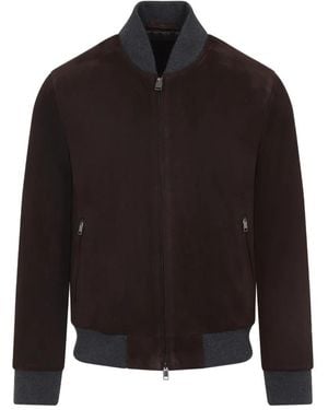 Brioni Bomber Jackets - Negro