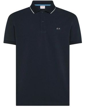 Sun 68 Polo Shirts - Bleu
