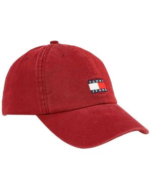 Tommy Hilfiger Caps - Rojo
