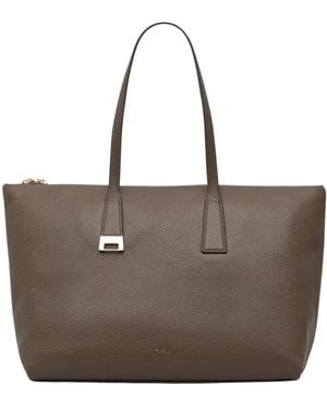 Furla Tote Bags - Marrone