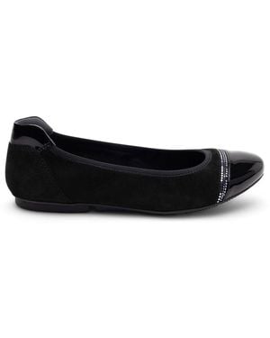 Hogan Ballerinas Mit Pailletten - Schwarz
