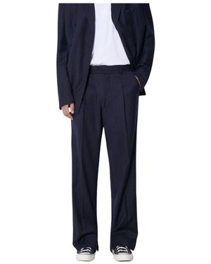 424 Rechte Broek - Blauw