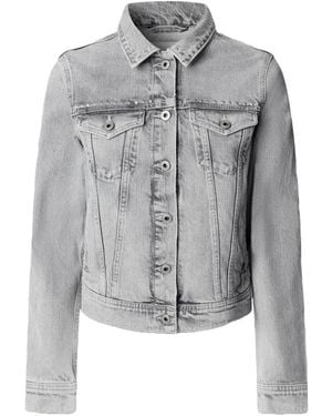 Pepe Jeans Denim Jackets - Gris