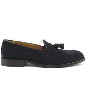 Marco Ferretti Blaue nappine loafer